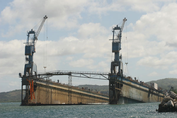 Guam drydock, “Machinist”, successfully refloated