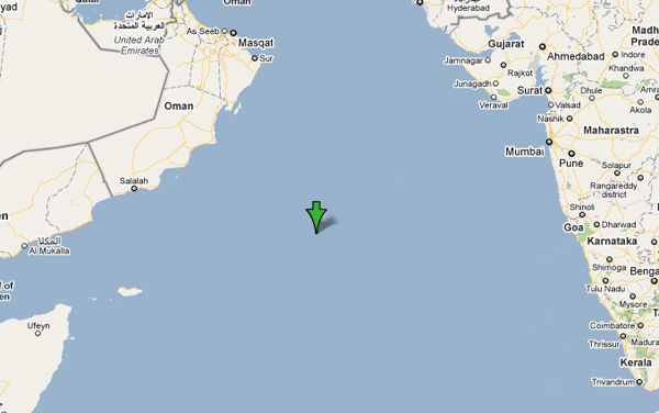 ONI Alert: Pirate Attack Group Located in central Arabian Sea