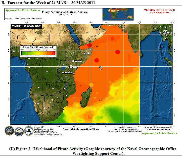 Horn of Africa Piracy and Maritime Crime Update: Week of 17 Mar – 23 Mar 2011