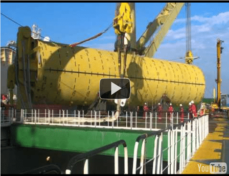 Ultra-deepwater Free Standing Hybrid Riser Installation (VIDEO)