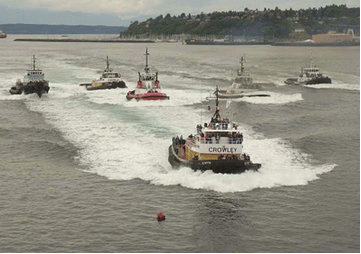 Crowley to Auction a Ride for Four Aboard the Tug ‘Hunter’