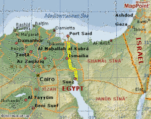 Suez-canal-map – gCaptain