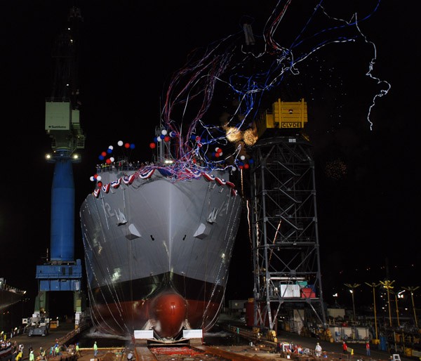 New ship for Military Sealift Command Launched – USNS William McLean