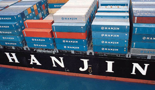 Hanjin Shipping Recieves 10,000TEU Vessel From Samsung