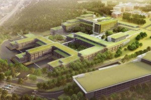 New green USCG Headquarters (CGHQ green roof technology)