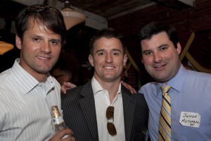 Robert Almeida, Justin Mitchell and Matt Fuhrman - GL Noble Denton Party OTC 2011