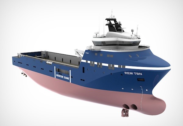 Wärtsilä designs LNG powered PSV for Rem Offshore