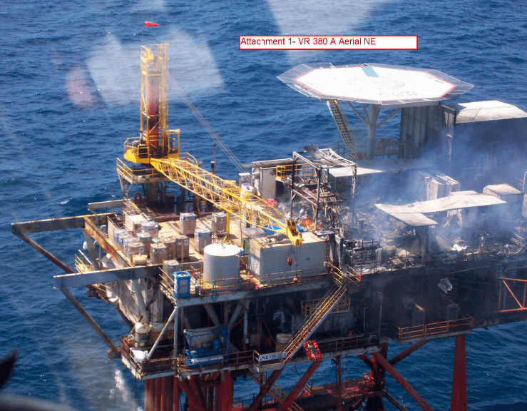 BOEMRE Report: GoM Mariner Platform Fire Caused By Aging Component