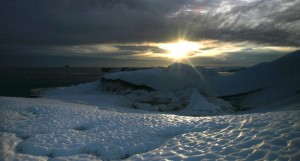 arctic-sunset-north-pole