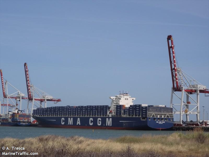 CMA CGM Christens Newest 11,400teu Containership