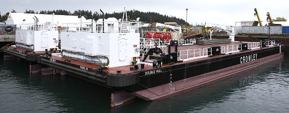 Crowley Deploys Double-Hull Petroleum Barges to Western Alaska