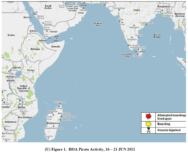Weekly Maritime Crime and Piracy Update – June 16 – 22