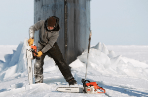 chainsaw-submarines-alaska-ice