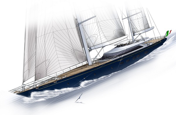 Perini Navi receives 70 million Euro contract for two 60 meter sailing yachts