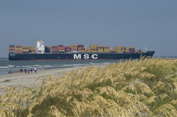 Port of Charleston welcomes largest container ship to date