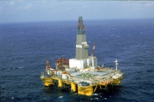 Transocean marianas deepwater drilling rig