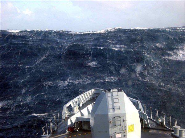 HMS Edinburgh south atlantic southern ocean sea Royal Navy