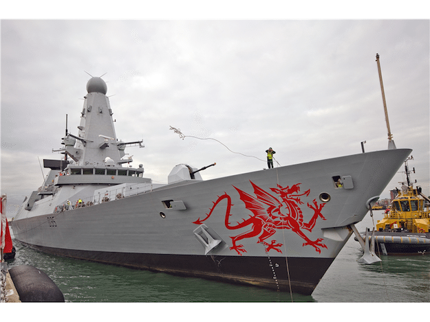 Enter the DRAGON – Royal Navy receives high-tech destroyer [PHOTOS]