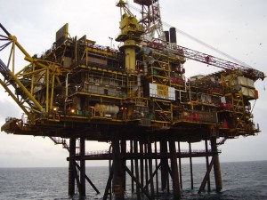 Gannet Alpha Platform oil spill
