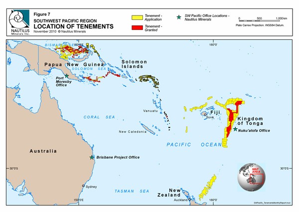 nautilus offshore minerals map