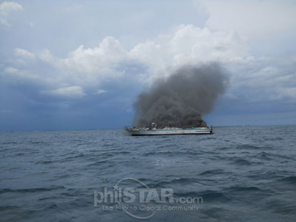 Chief mate and two others killed in Philippines ferry fire