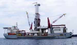 Noble Bully drilling rig