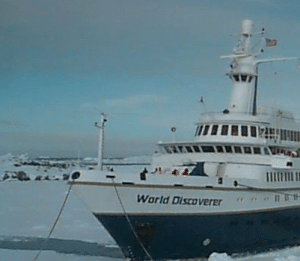 World Discoverer In Ice
