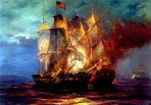 Serapis vs Bonhomme Richard John Paul Jones navy history