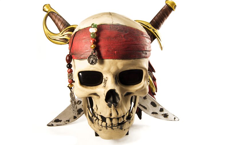 piracy pirate skull and daggers