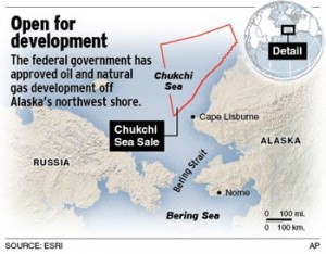 Chuckchi Sea Shell arctic drilling
