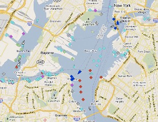 New York Harbor Chart