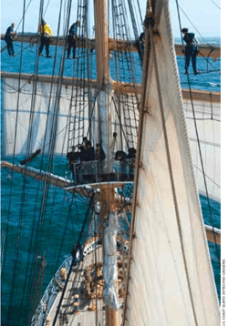 USCG Cutter Eagle sail training