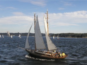Puritan Maine Maritime sailing sailboat penobscot bay