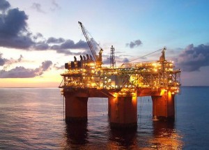 Atlantis oil platform, Gulf of Mexico, petroleum