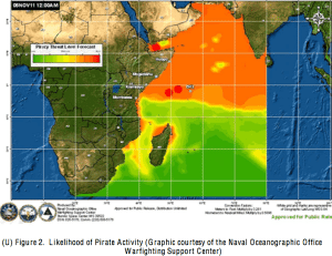 likelihood of somali pirate activity indian ocean