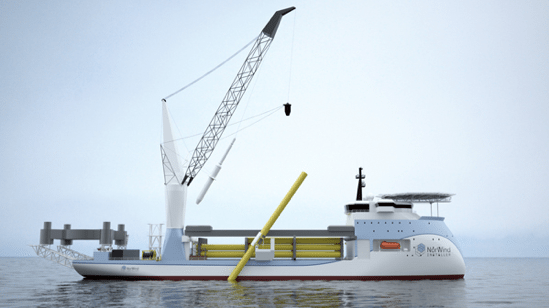 Ulstein Unveils New Offshore Wind Installation Vessel