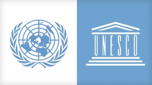 UN and unesco-logos