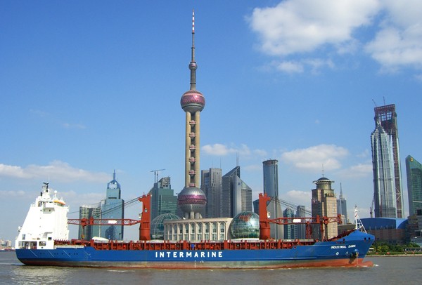 Intermarine Shipping Shanghai ship harbor china