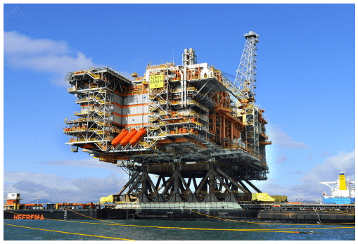 north rankin gas platform HHI hyundai heavy industries