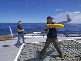 Peter Brown steve irwin drone sea shepherd