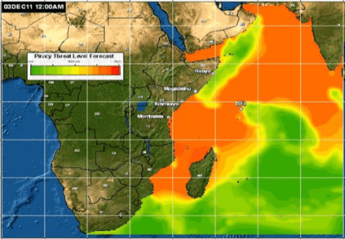 indian ocean piracy forecast