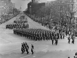 USMMA marching historical photo