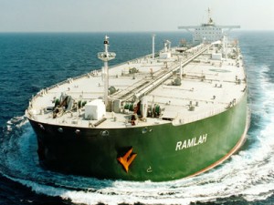 VLCC very large crude carrier oil tanker