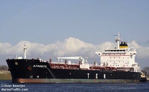 Seven Men Rescued After Small Containership Collides With Chemical Tanker