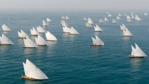 Abu Dhabi Dhow racing regatta