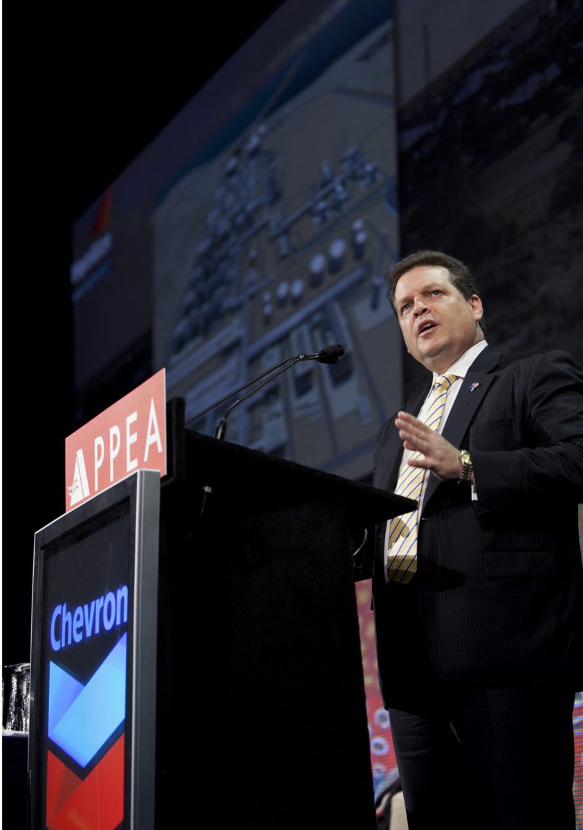 Chevron Australia Managing Director Roy Krzywosinski