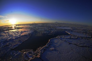anchorage gulf of alaska winter ocean ice