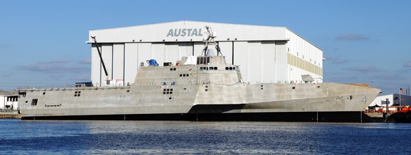LCS4 coronado austal shipbuilding