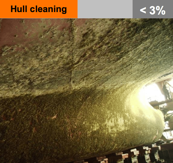 ships hull cleaning
