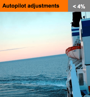autopilot adjustments shipping efficiency